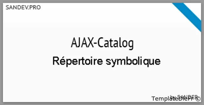 Catalogue AJAX de Sander v.1.2